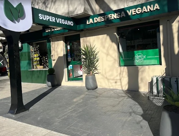 Publicidad de La Despensa Vegana