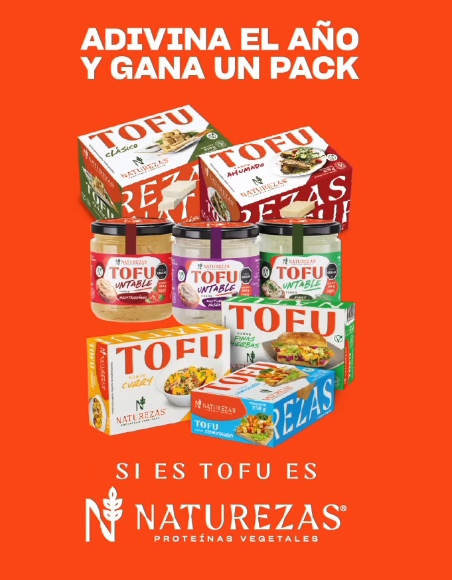 ¿Sabés desde qué año Naturezas produce TOFU?
