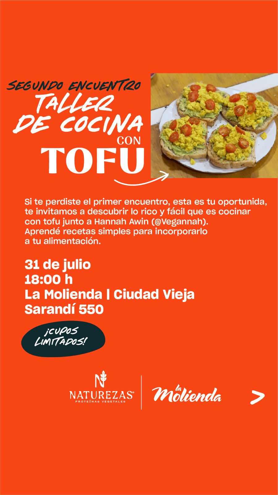 Segunda fecha de taller de tofu!!!