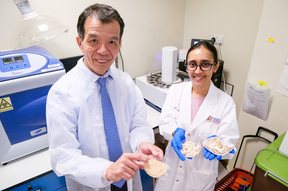 Hongos transforman residuos del tofu en un nuevo alimento rico en proteína y umami